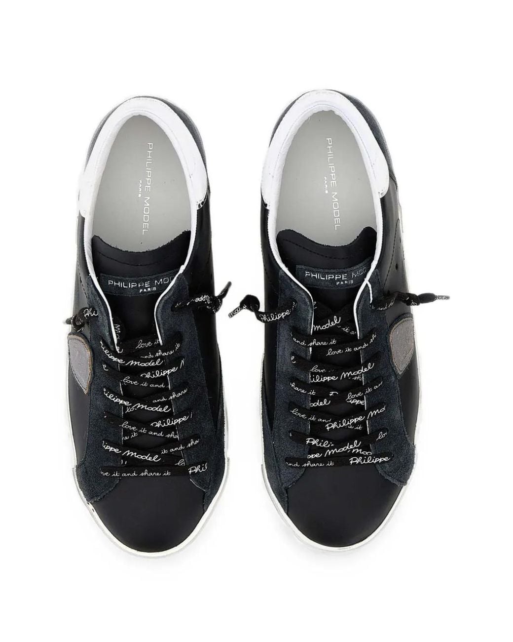 Philippe Model White Prsx Low-Top Sneakers for men