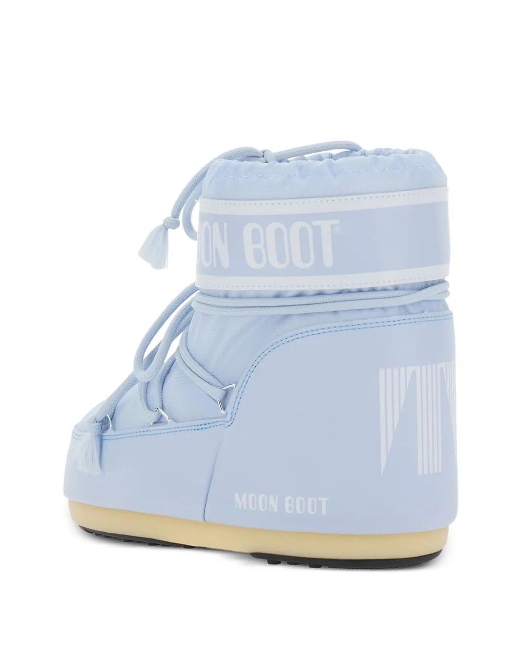 Moon Boot Blue Icon Low Sky- Nylon Boots