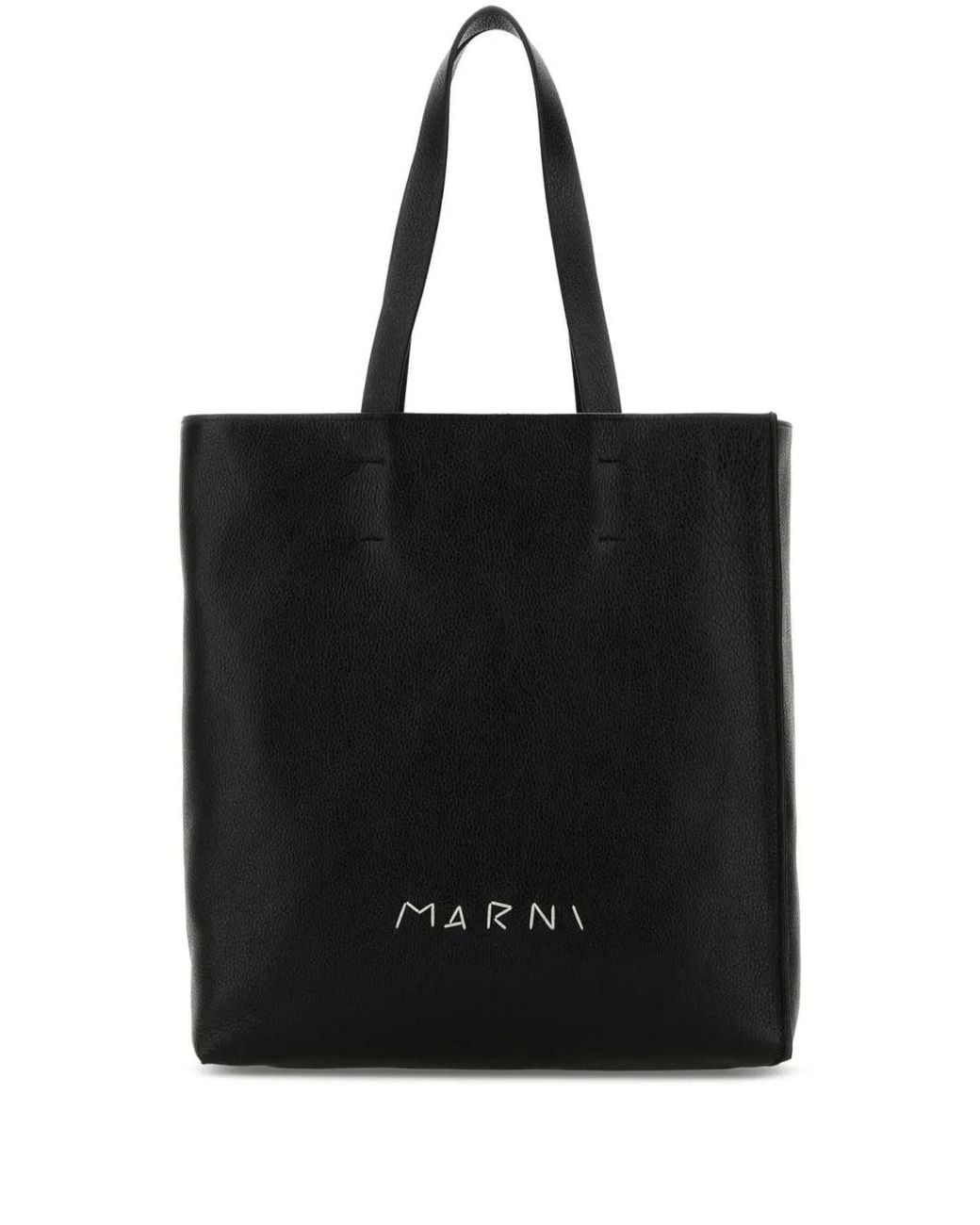 Borsa Tote Museo di Marni in Black