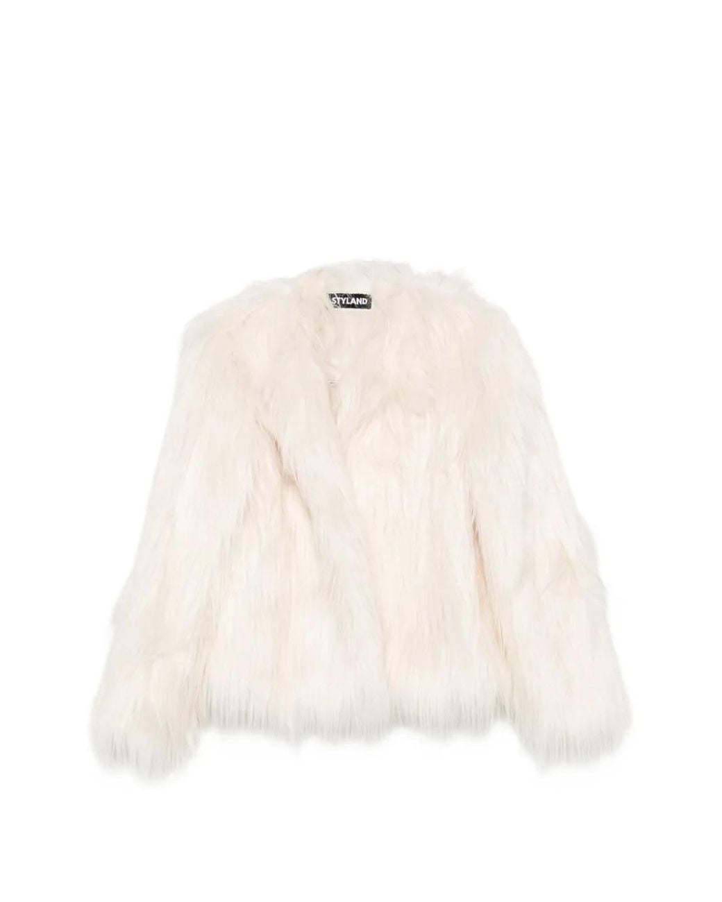 Styland Natural Faux-Fur Jacket
