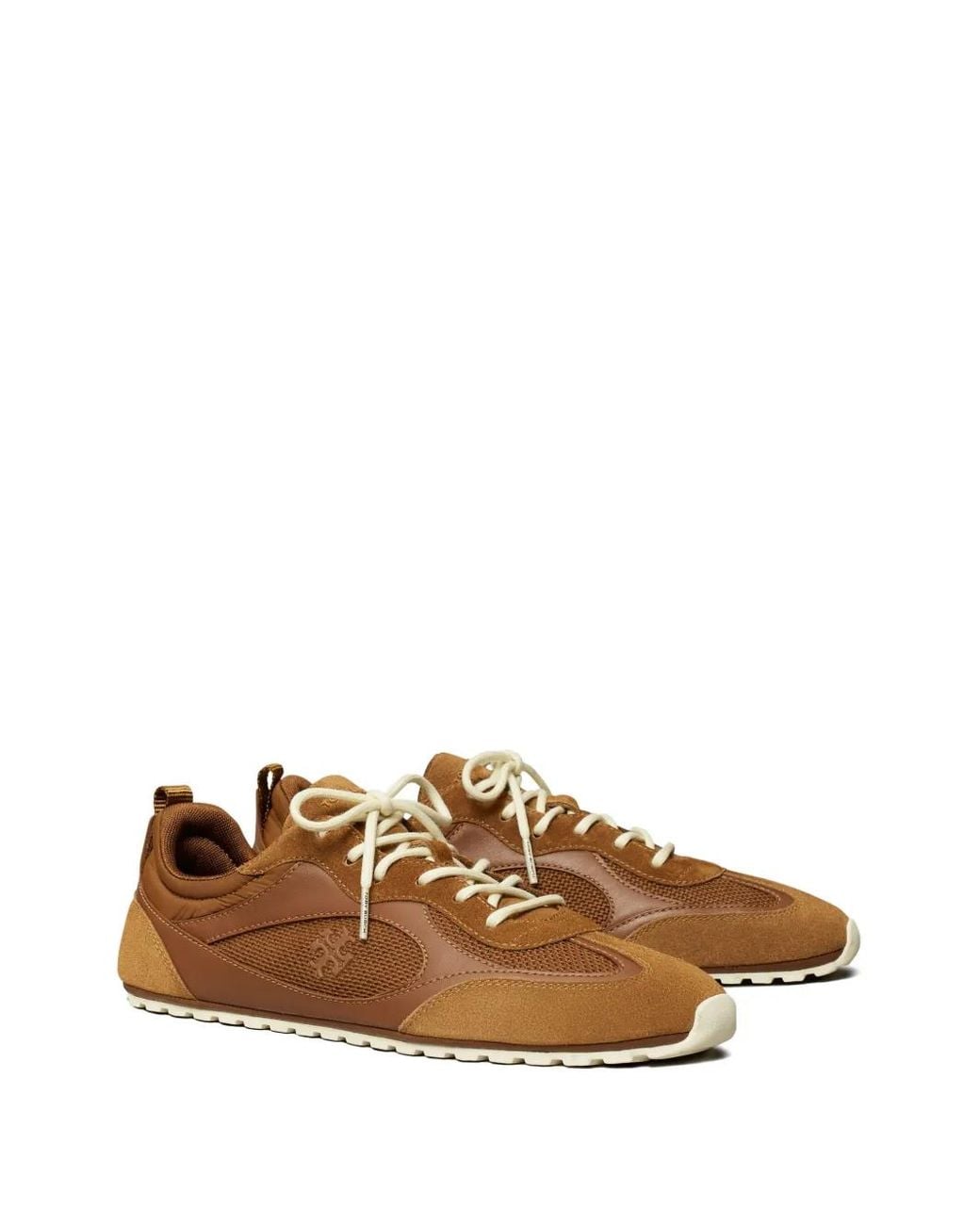 Tory Burch Brown Field Sneakers