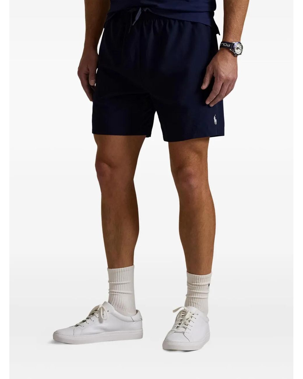 Polo Ralph Lauren Blue X Wimbledon Ballperson Track Shorts for men