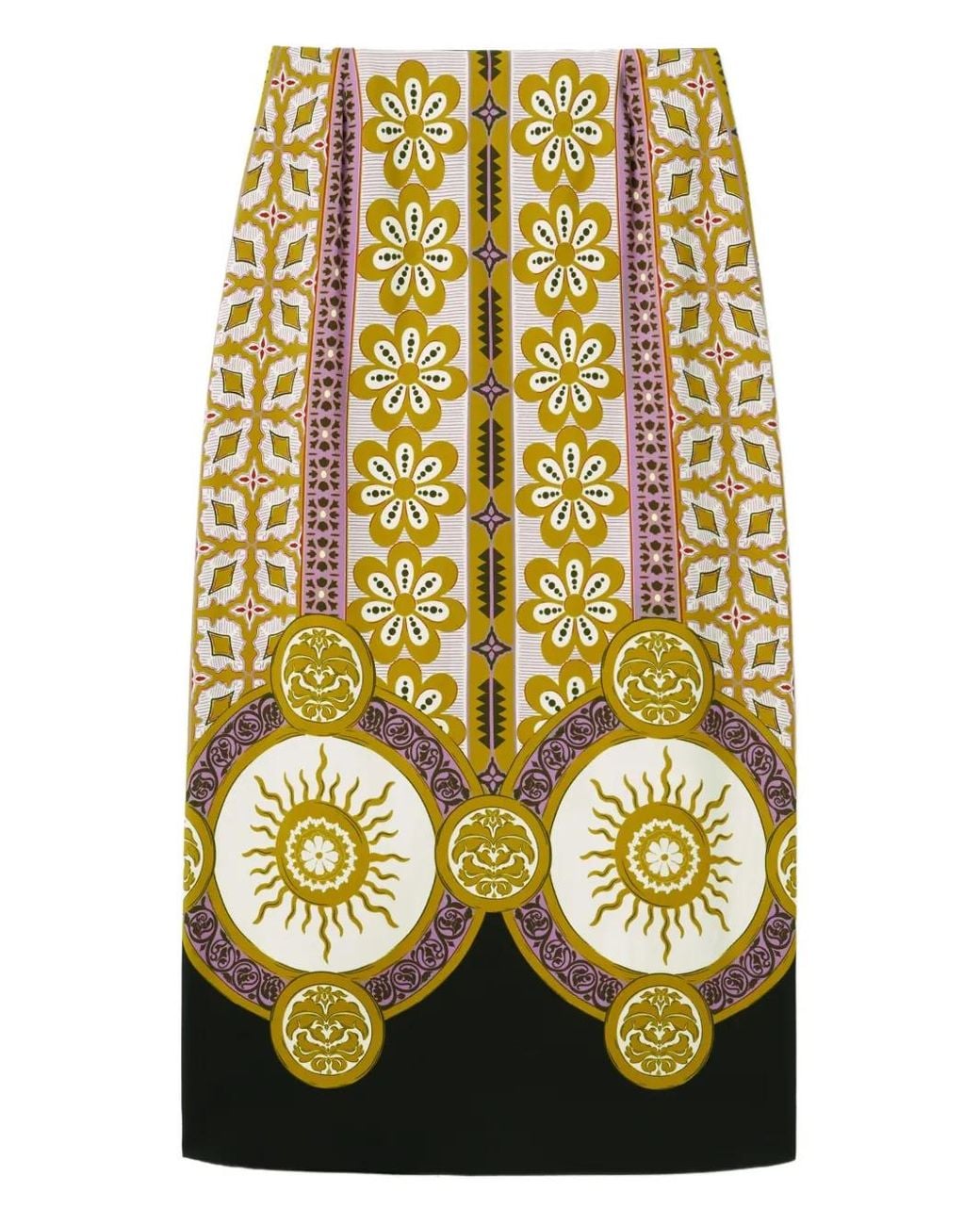 LaDoubleJ Metallic Pencil Skirt