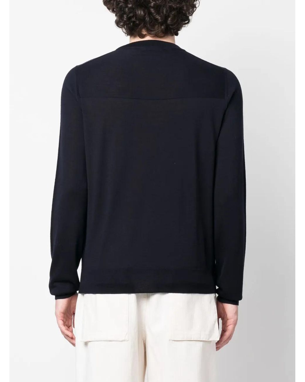 Jil Sander Blue Ss24 Wool T-Shirt for men