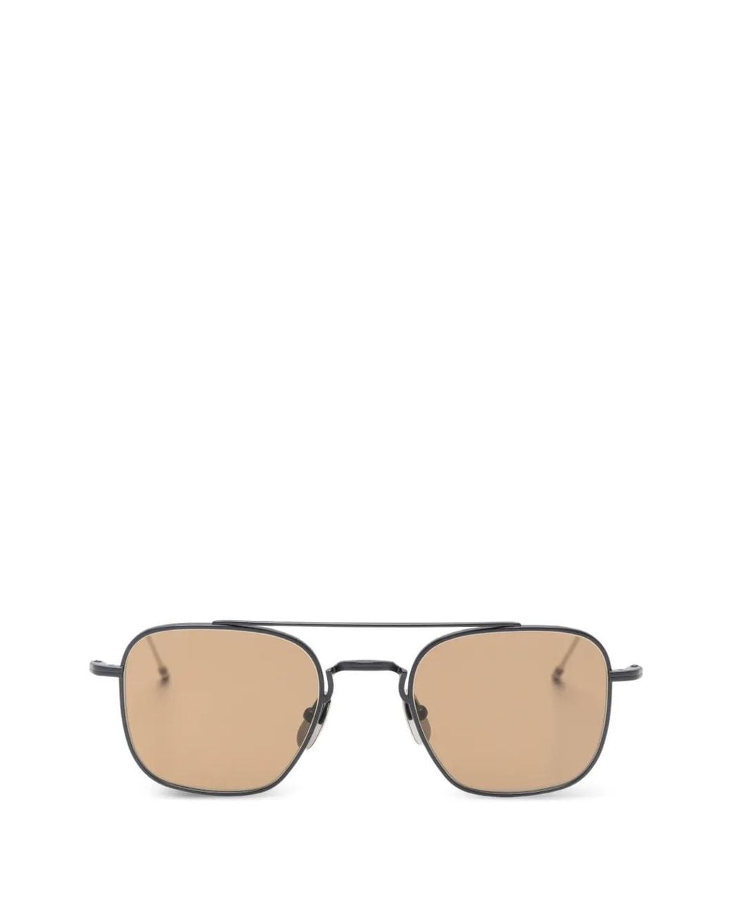 Thom Browne Getönte Pilotenbrille in Natural für Herren
