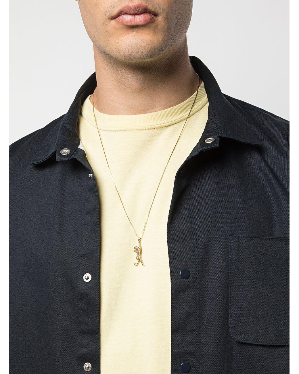 supreme 18AW 14kt Gold Panther Pendantネックレス
