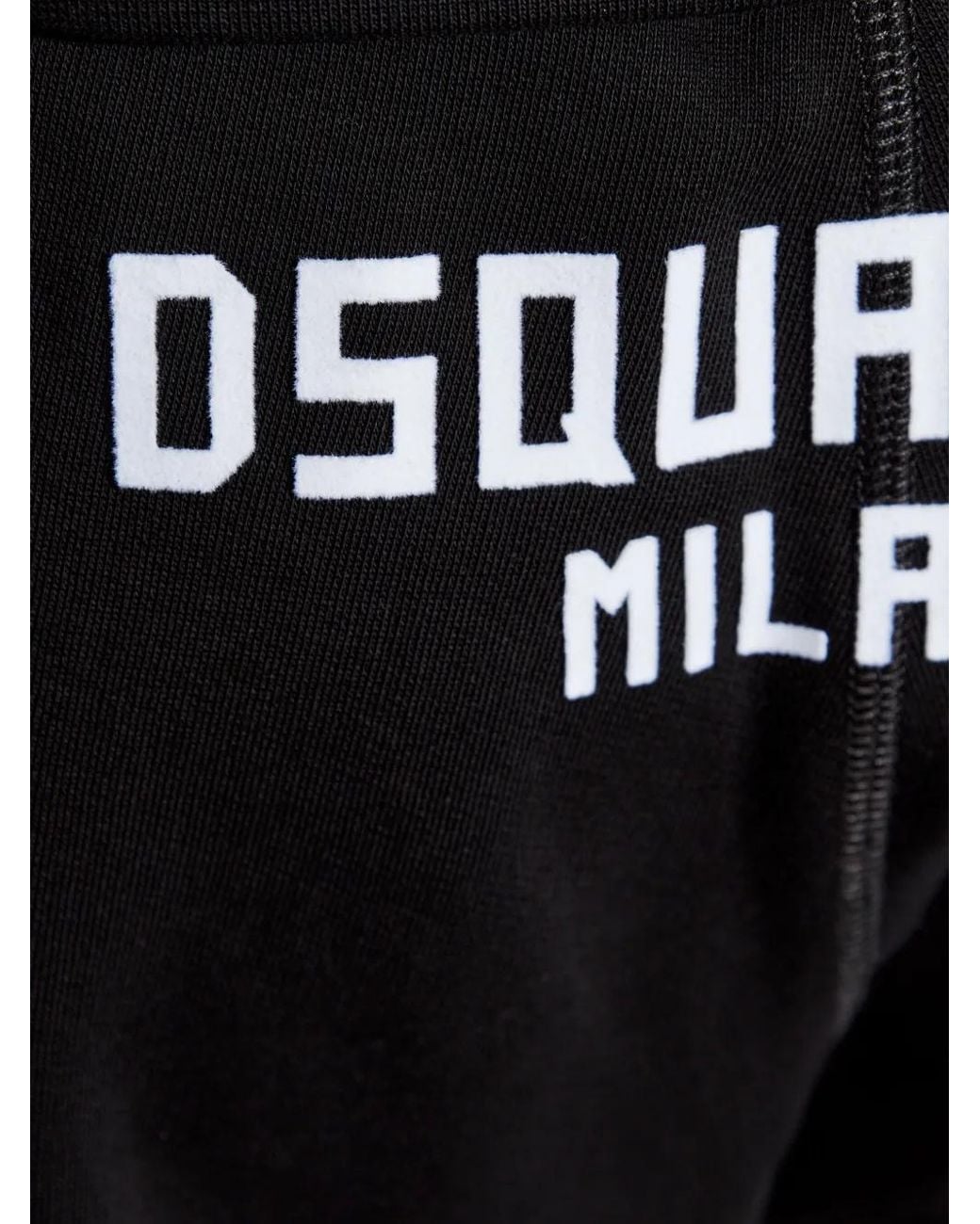 DSquared² Blue Printed Track Shorts