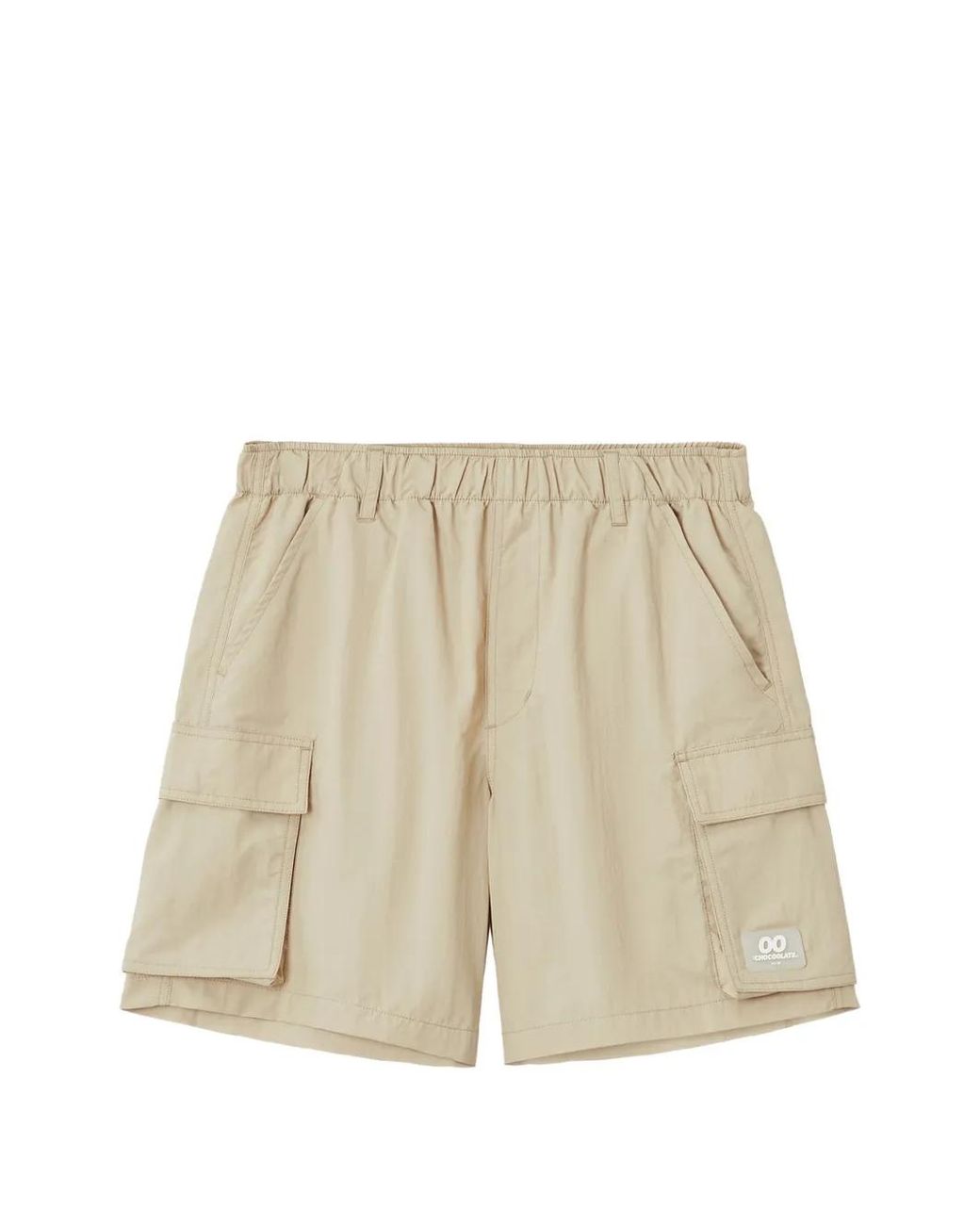 Chocoolate Natural Short À Poches À Rabats