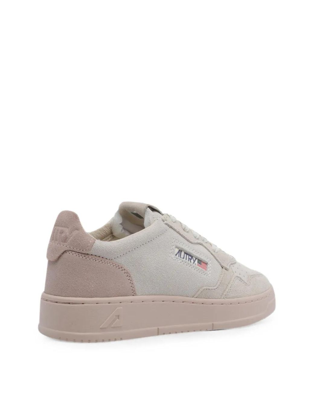 Autry White Medalist Low Sneakers