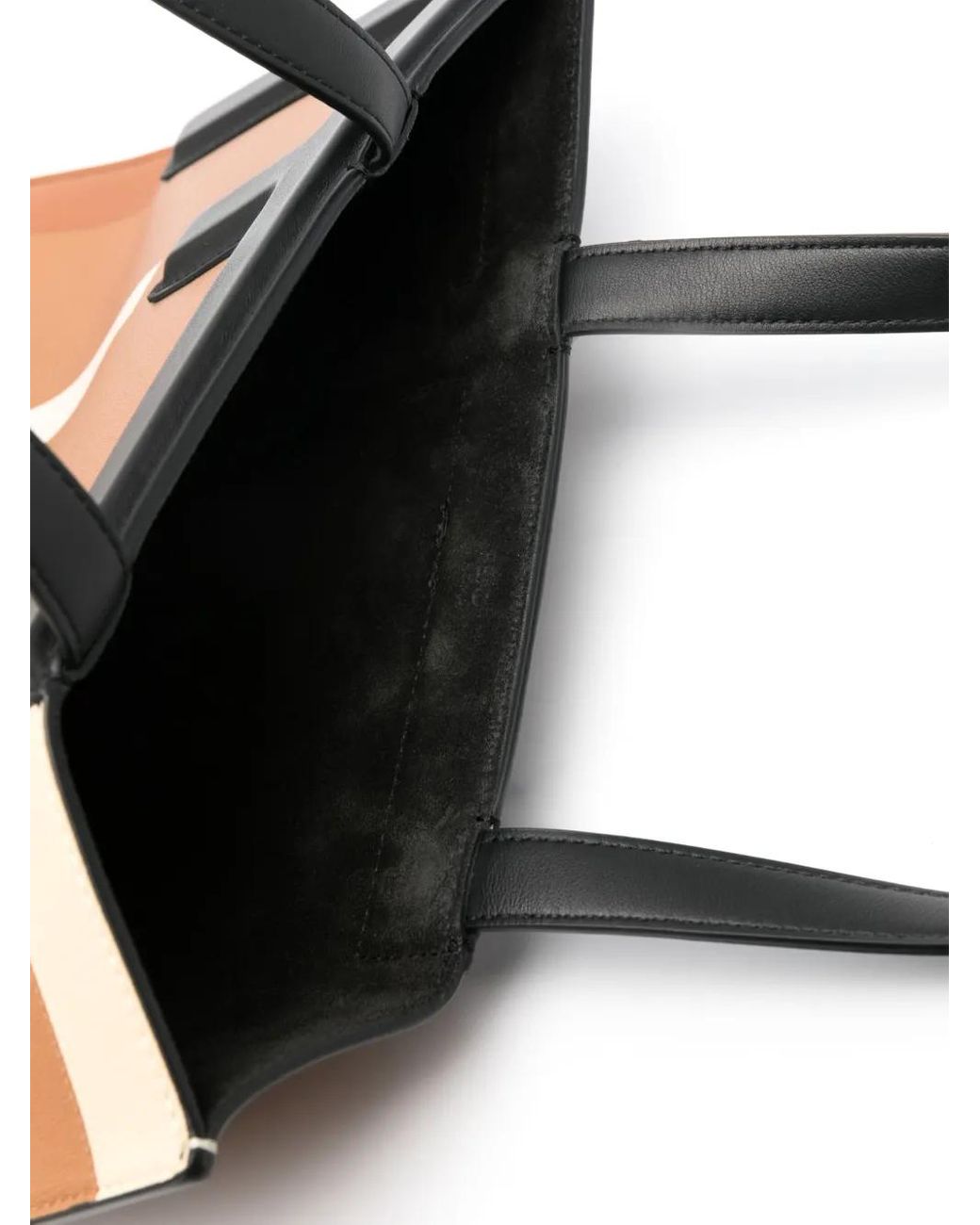 Fendi Brown Flip Medium Tote Bag