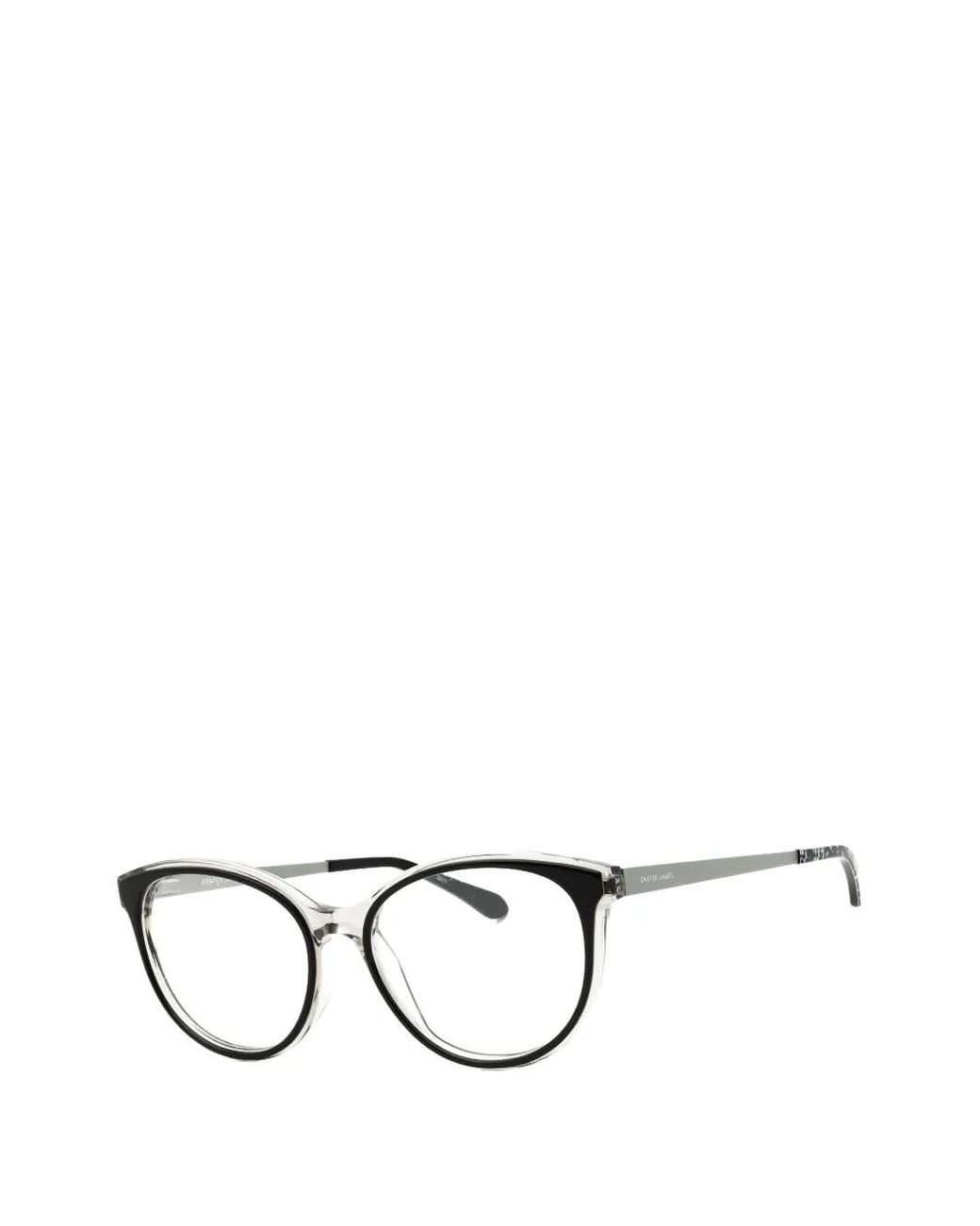 Draper James Black Round-Frame Glasses