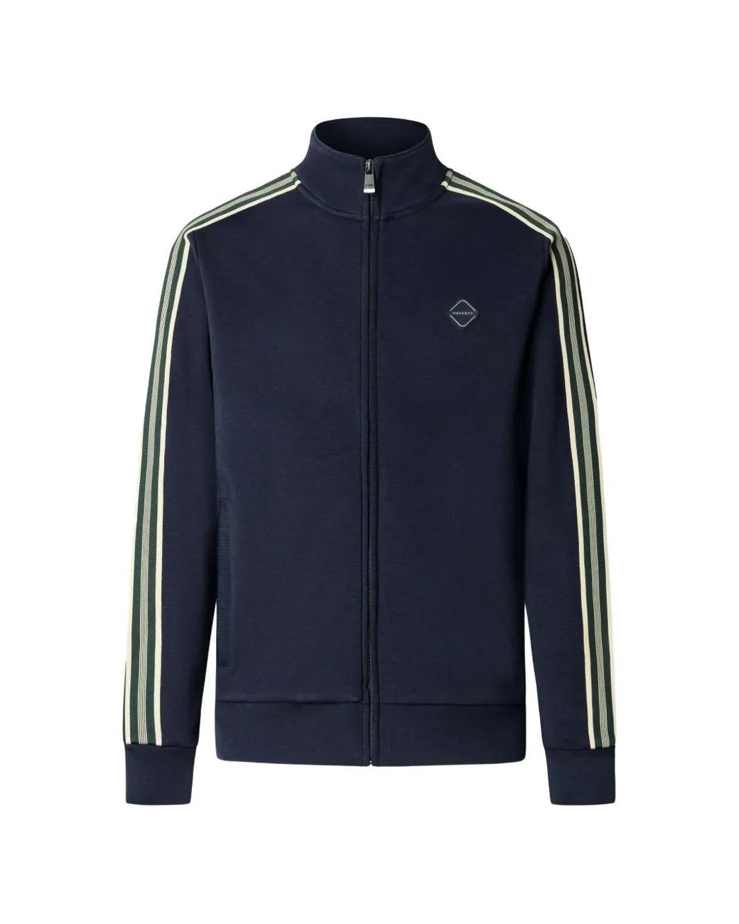 Sudadera Con Raya Lateral Y Cremallera Hackett de hombre de color Blue