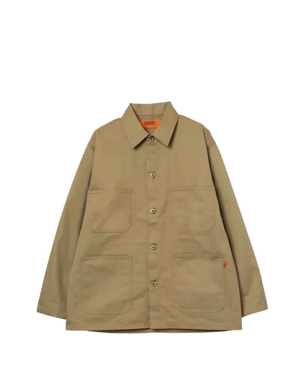 Universal Overall Natural Four-Pocket Jacket for men