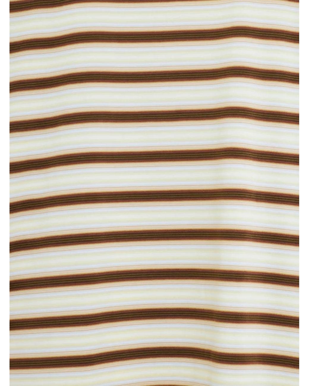 Auralee White Striped Long-Sleeve Top for men