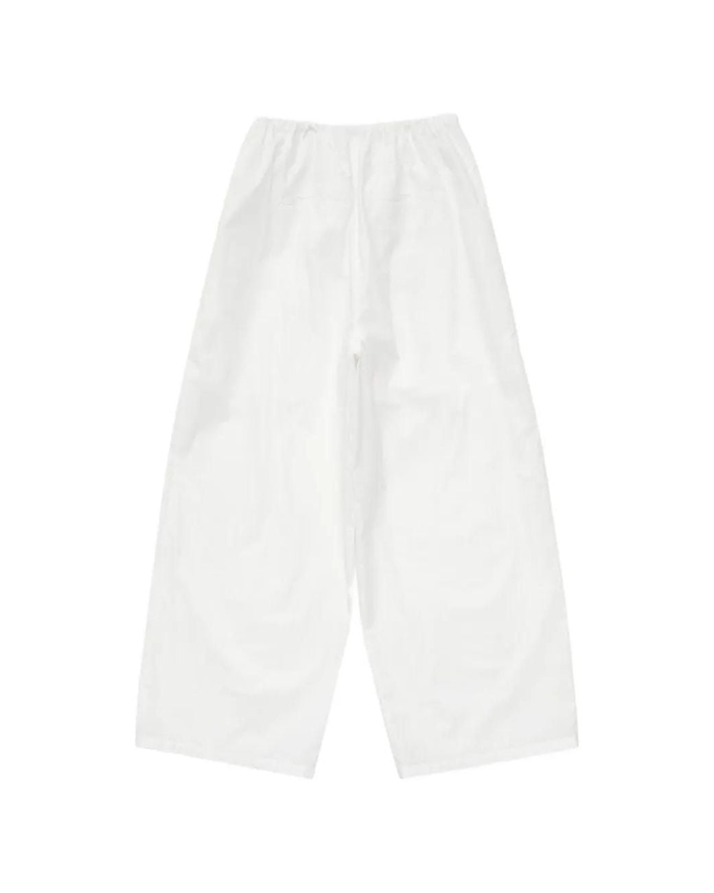 Amomento White Banding Wide-Leg Trousers