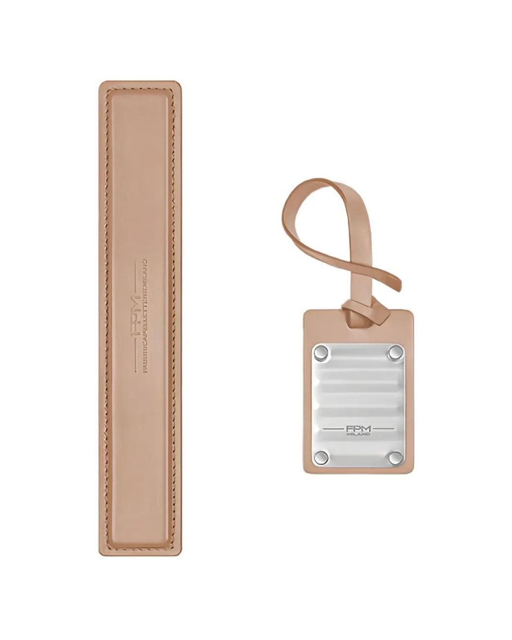 Fpm Milano White Metal Trim Address Tag