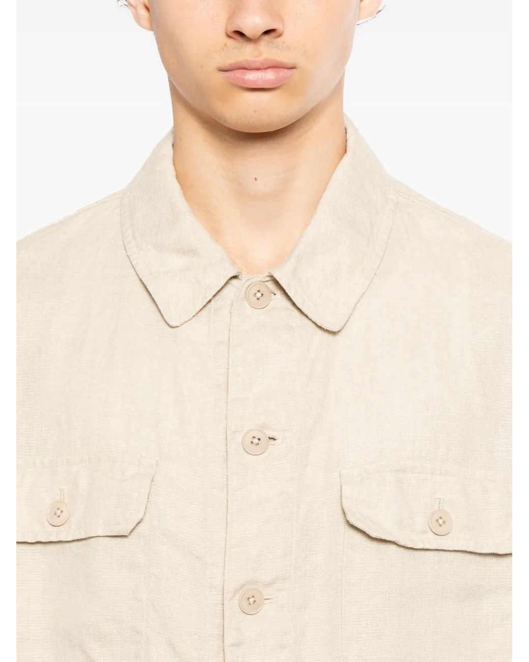 Kaptain Sunshine Natural Flap Pockets Jacket for men