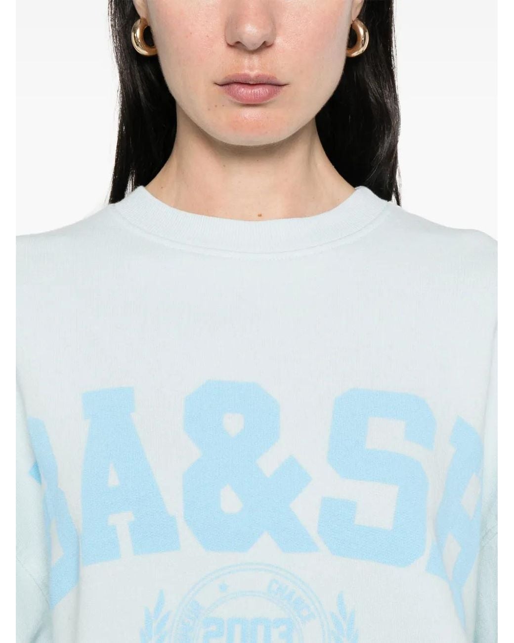 Ba&sh Blue Benjamin Sweatshirt