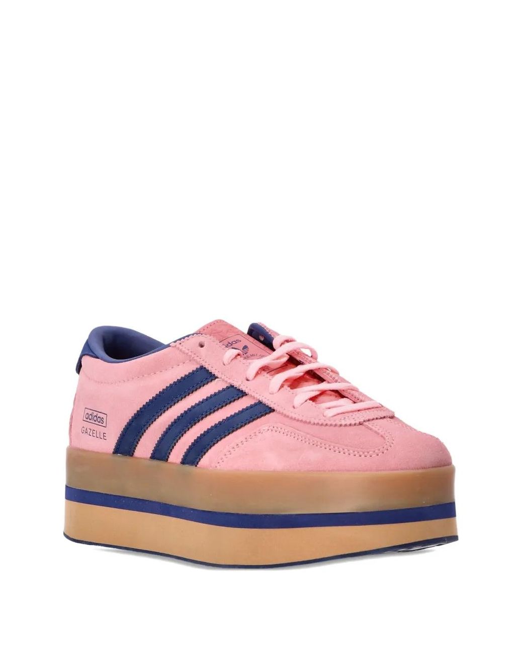 Adidas Pink Gazelle Stack Platform 3-Sneakers
