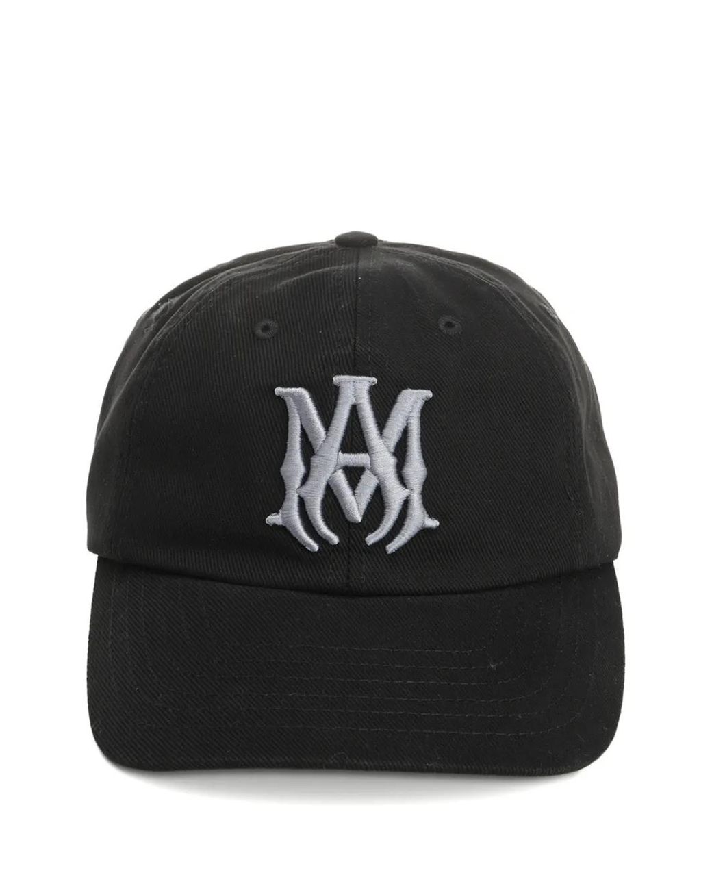 Amiri Black Ma Denim Cap for men