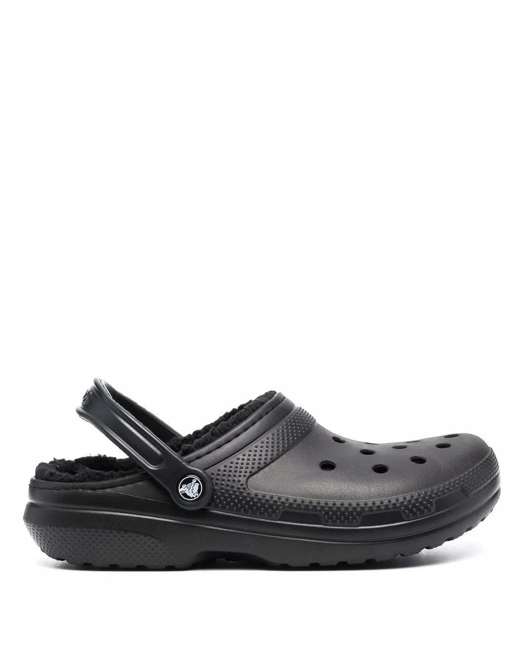 CROCSTM Black And Classic Lined Clogs From Finish Line