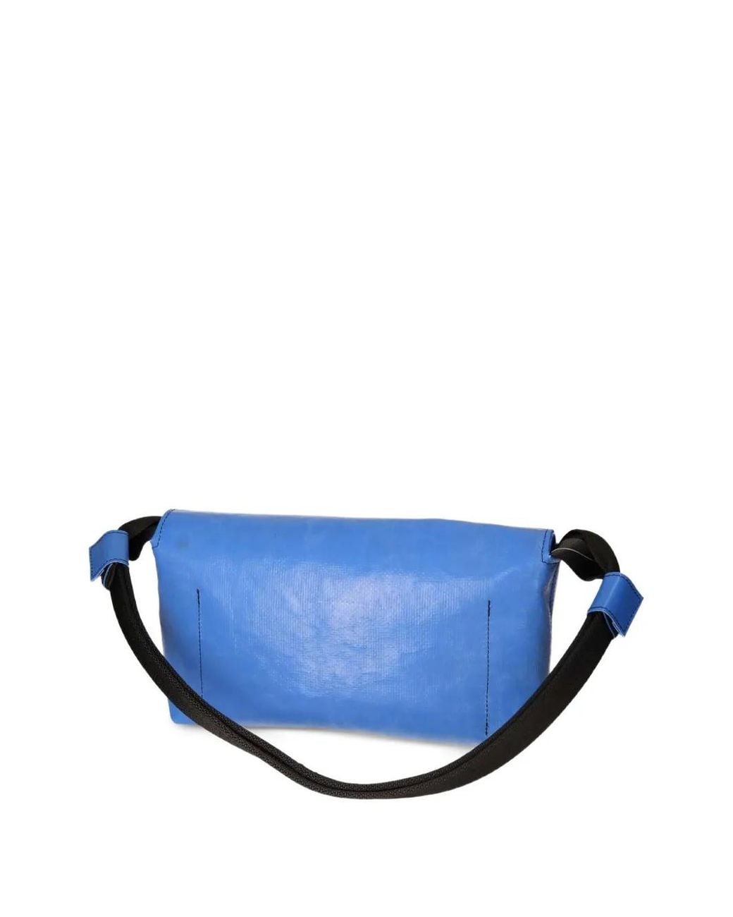 Freitag Blue Sac Porté Épaule Bicolore Laura À Patch Logo for men