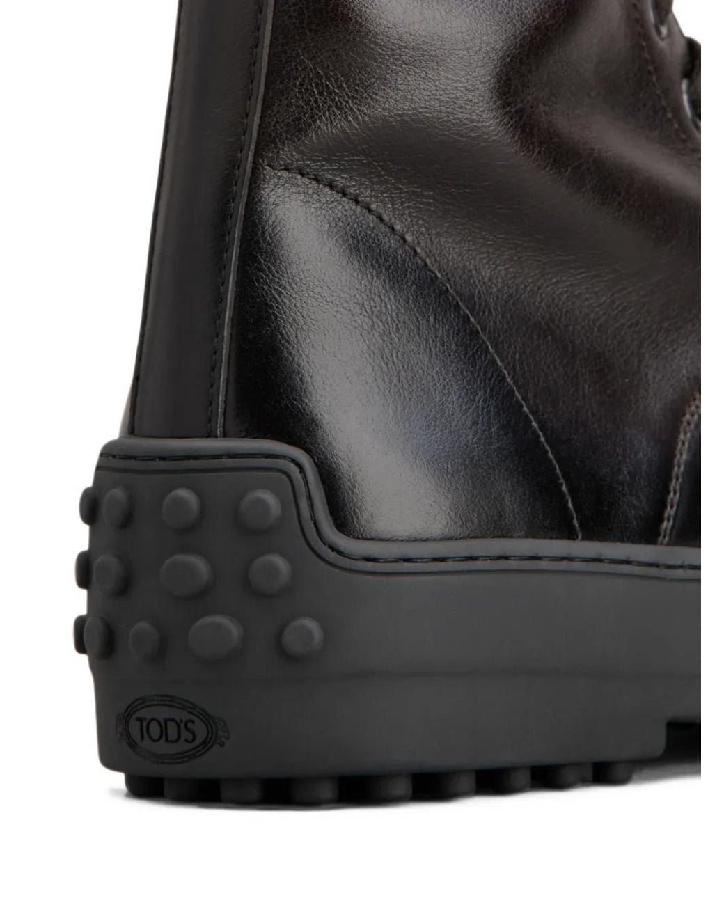 Tod's Black Winter Gommino Ankle Boots
