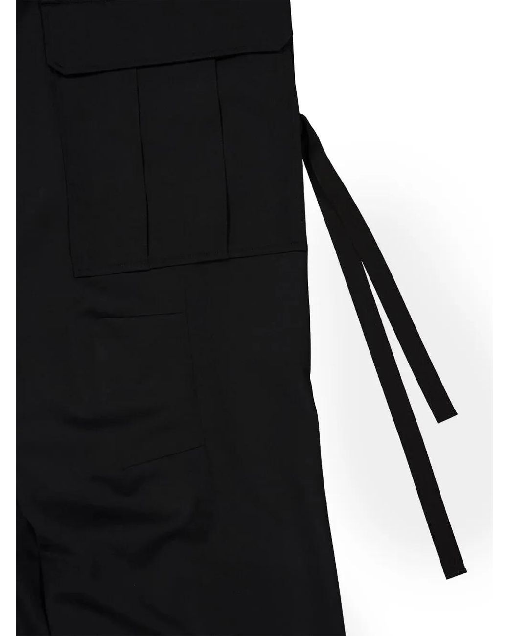 Stella McCartney Black Cargo Straight Trousers
