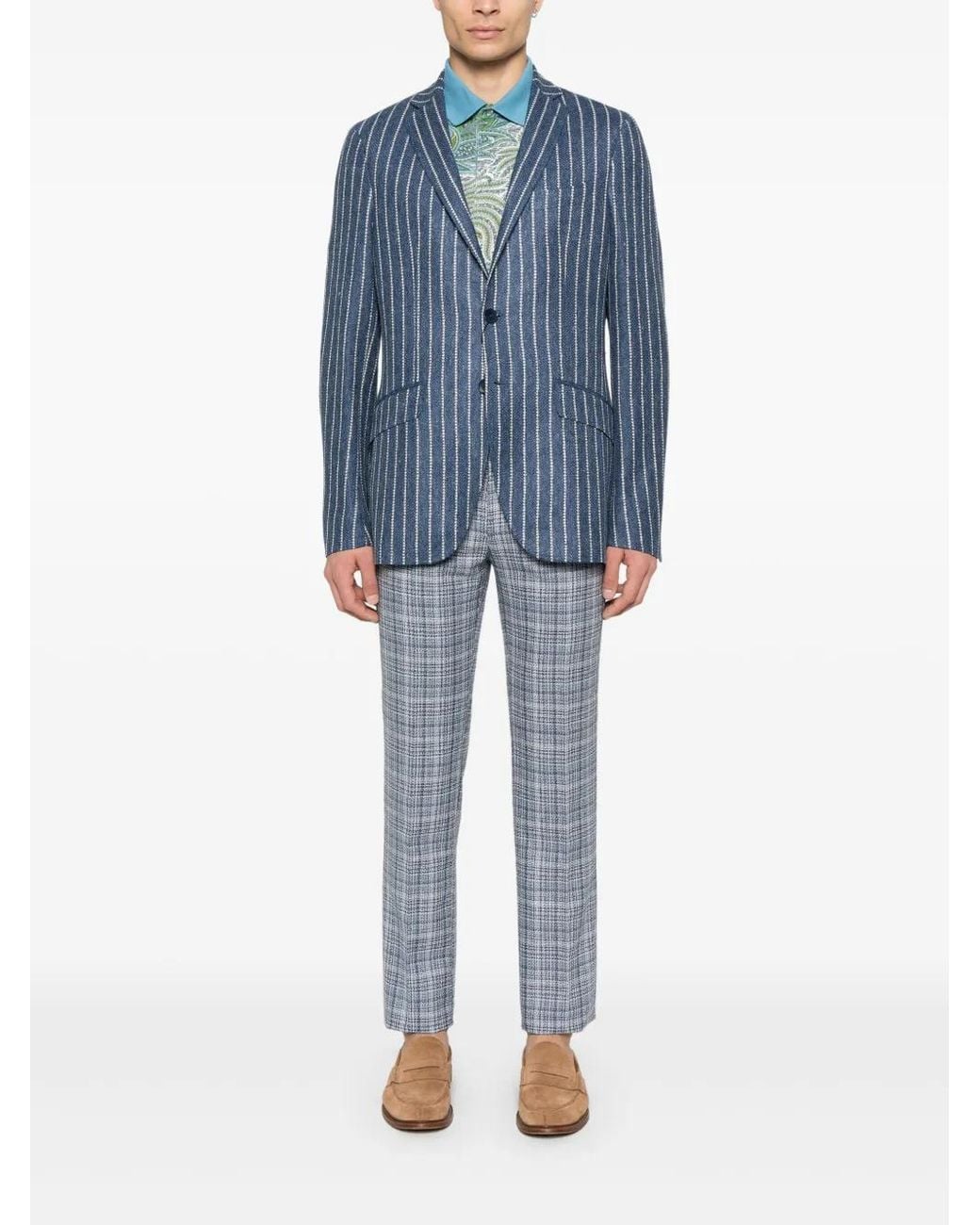 Etro Blue Rome Polo for men