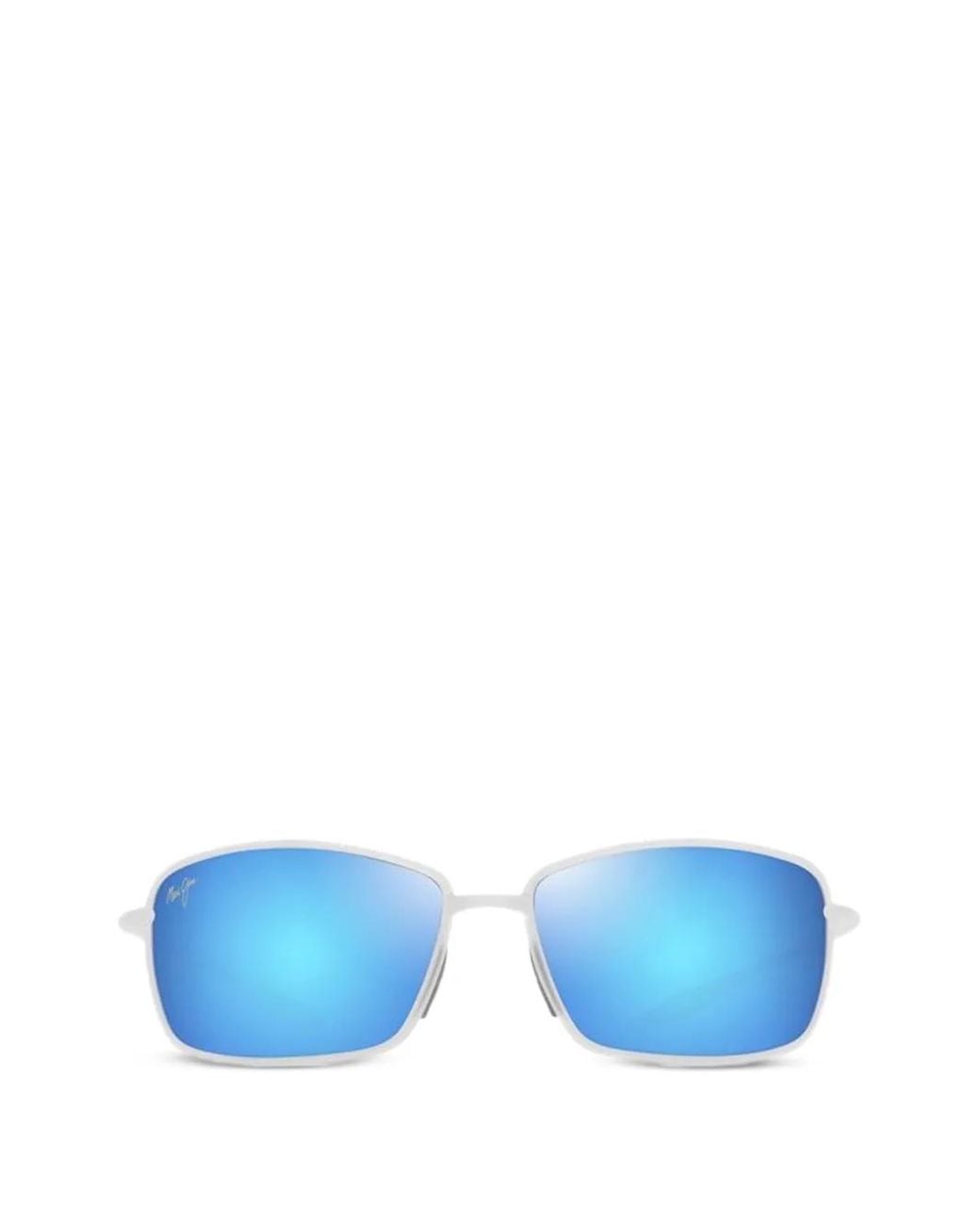 Maui Jim Blue Rectangle-Frame Sunglasses