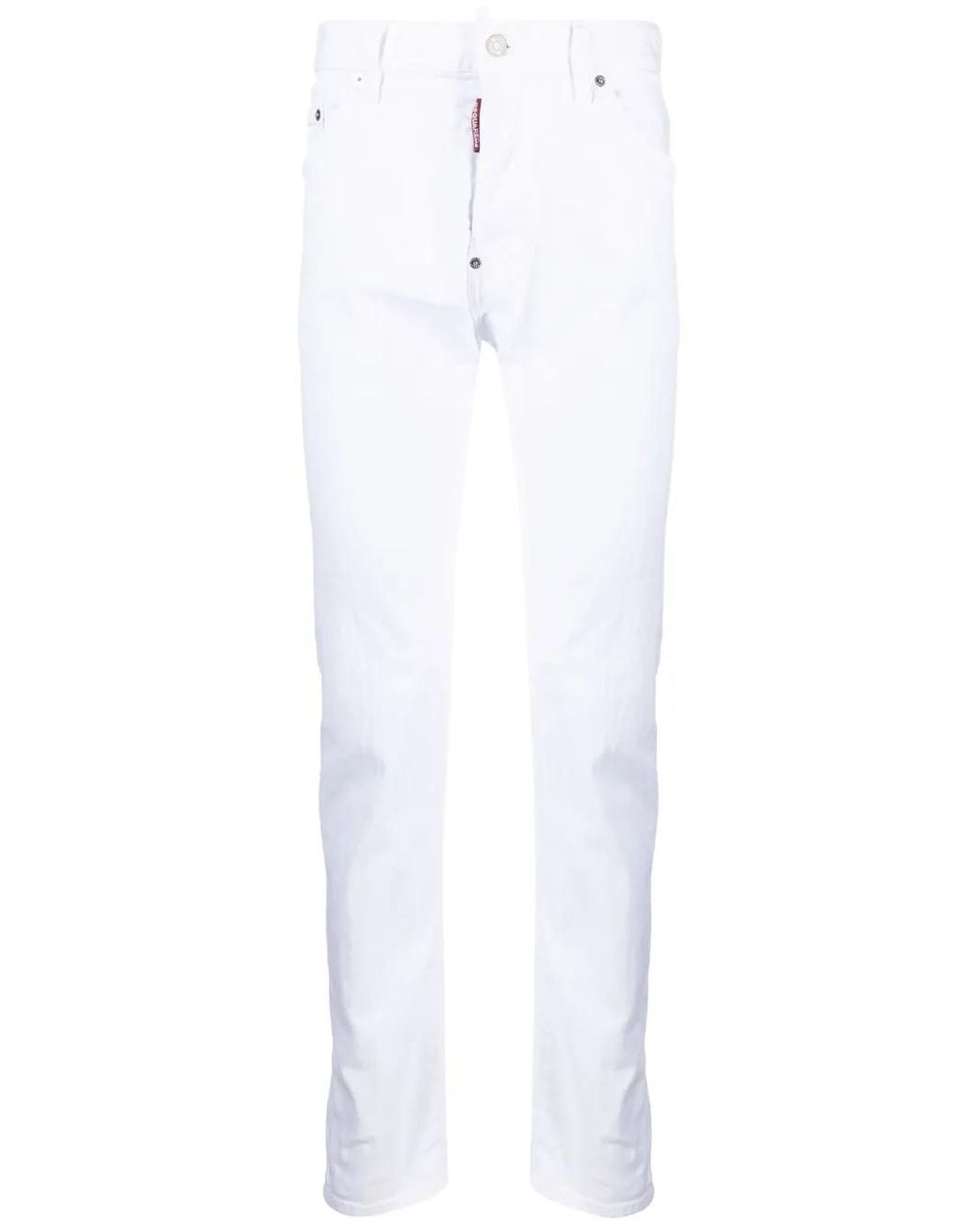 DSquared² Cool Guy Skinny Jeans in het White voor heren