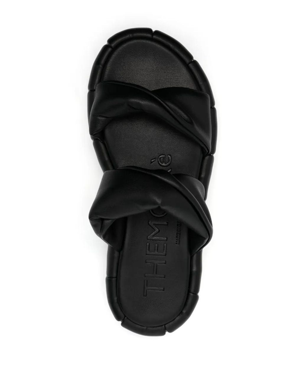 THEMOIRÈ Black Air Platform Sandals