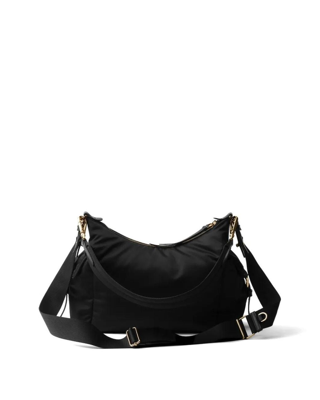 Prada Black Große Explore Schultertasche