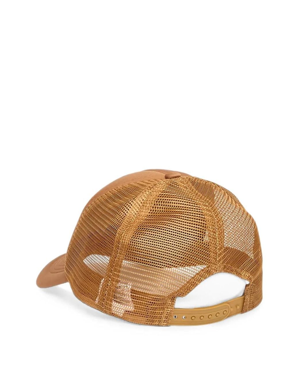 Carhartt Brown Heart-Patch Mesh-Panel Cap for men