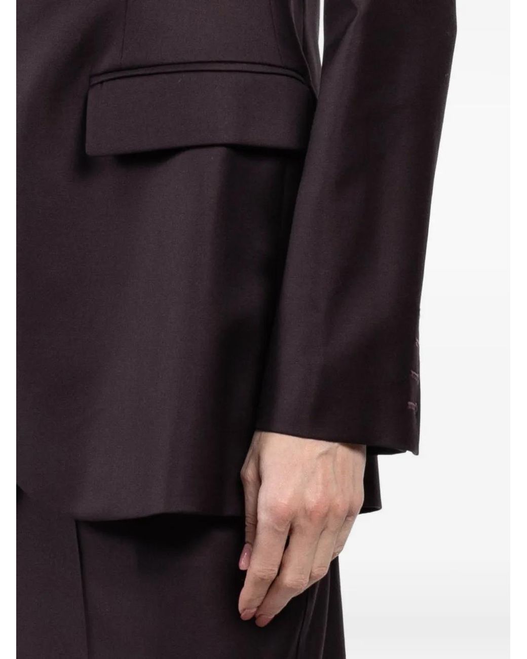 Sa Su Phi Black Andrea Single-Breasted Blazer