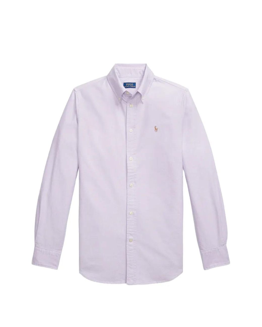Polo Ralph Lauren Purple Polo Pony Cotton Shirt