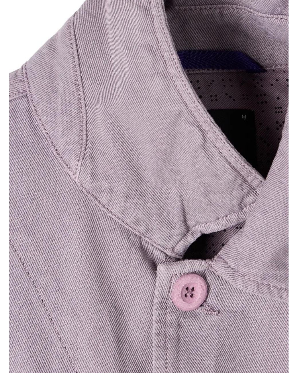 Paul Smith Purple Patch-Pocket Shirt Jacket for men