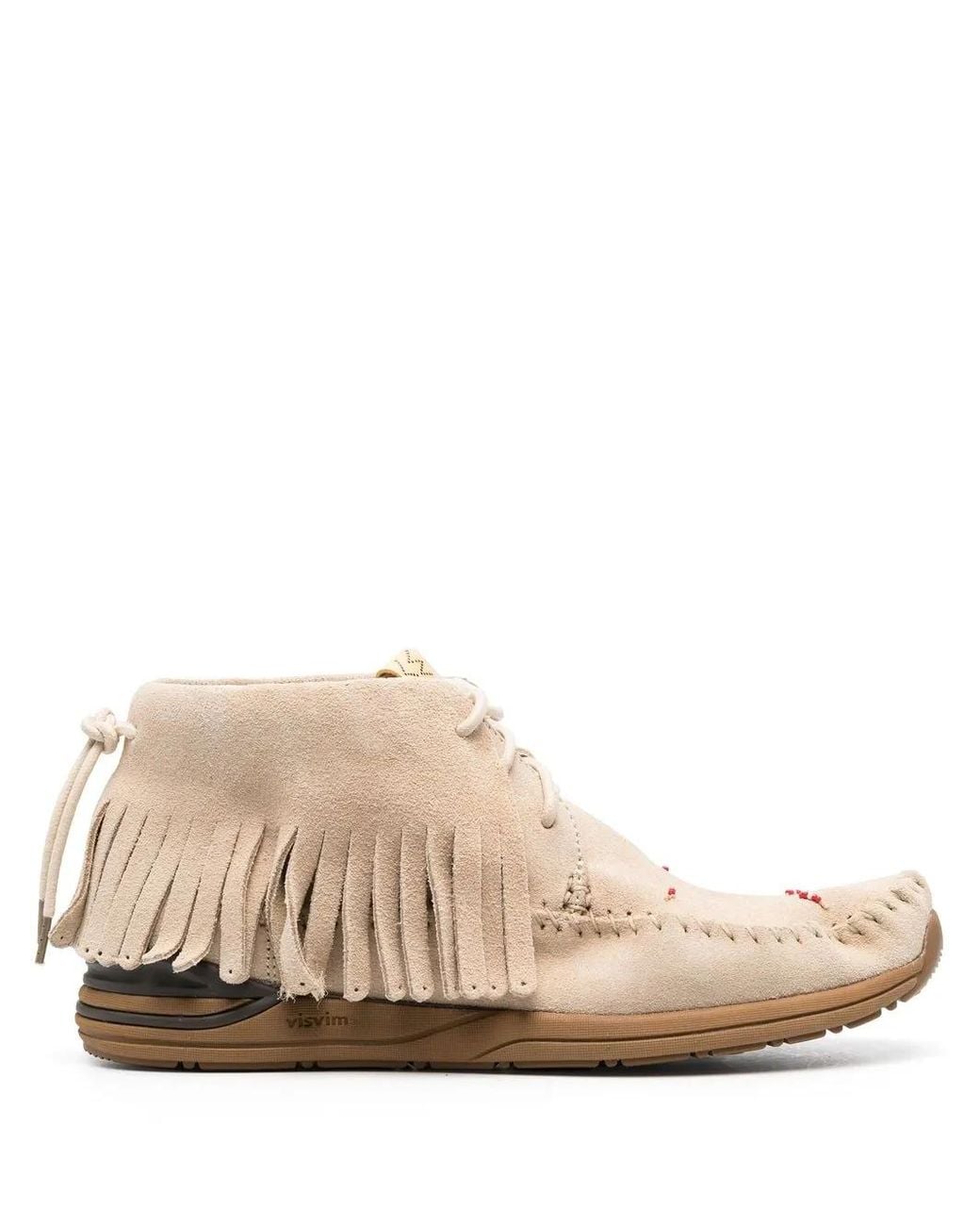 Visvim Natural Fbt Shaman Folk Desert Boots for men