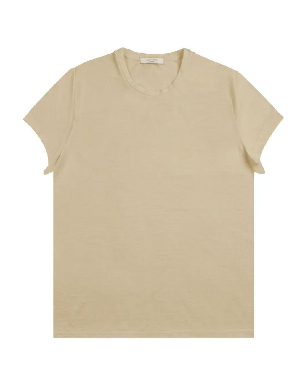 Zanone Natural Crew-Neck T-Shirt