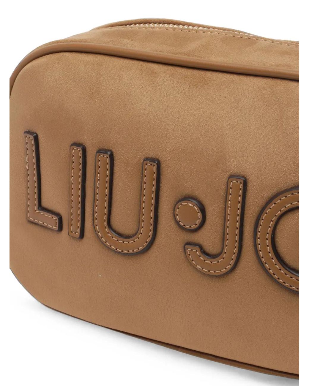 Liu Jo Brown Sac Porté Épaule À Patch Logo