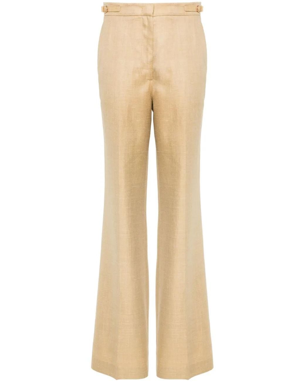 Gabriela Hearst Natural Vesta Trousers