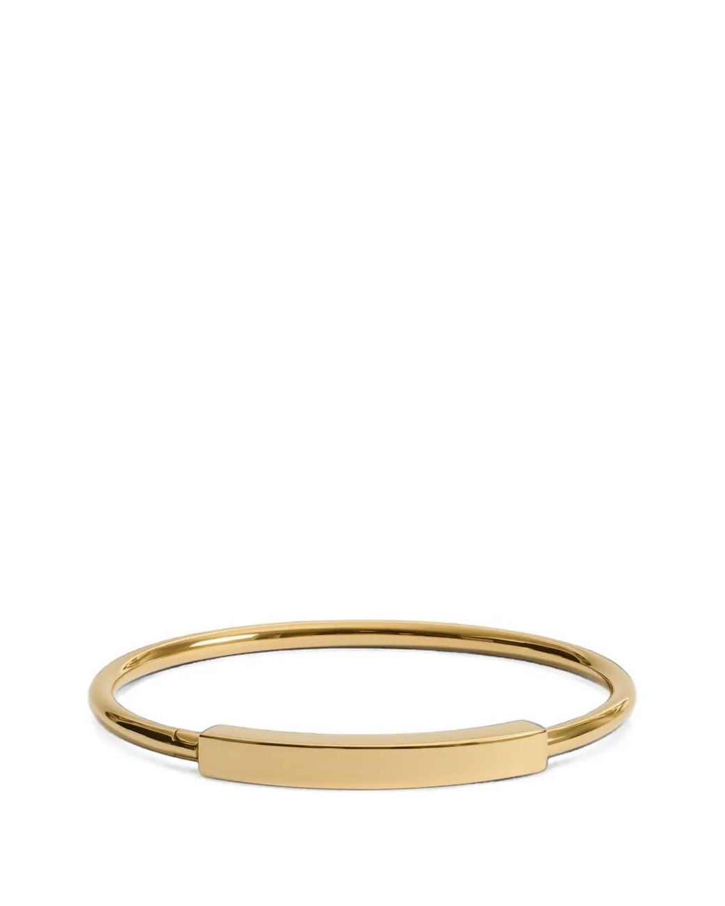 Monica Vinader Metallic Mv Linear Bold Bangle