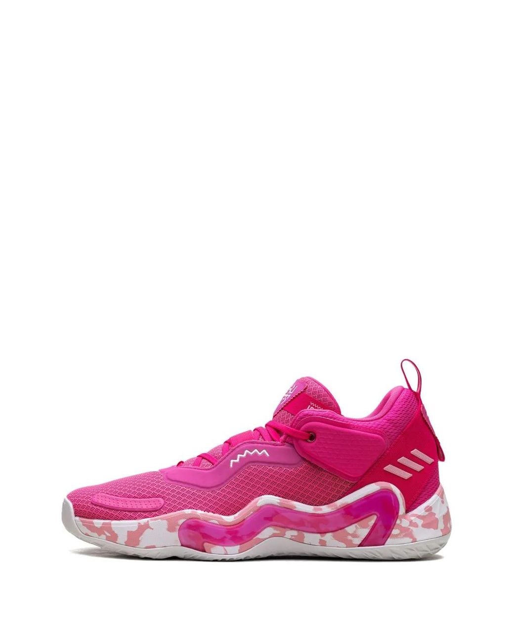 Adidas Pink D.O.N. Issue 3 Sneakers for men