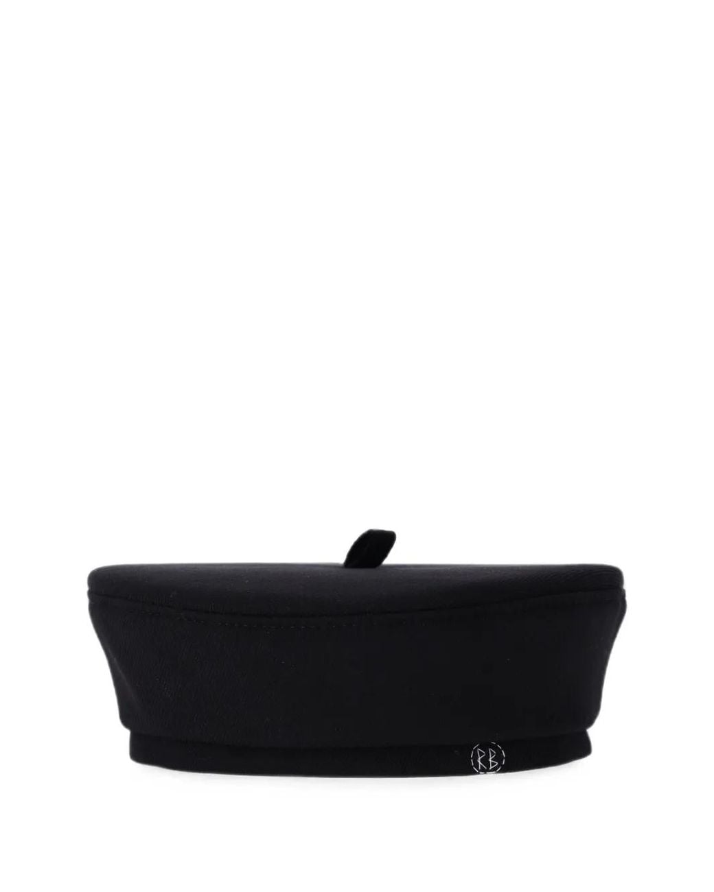 Ruslan Baginskiy Black Béret À Logo Brodé