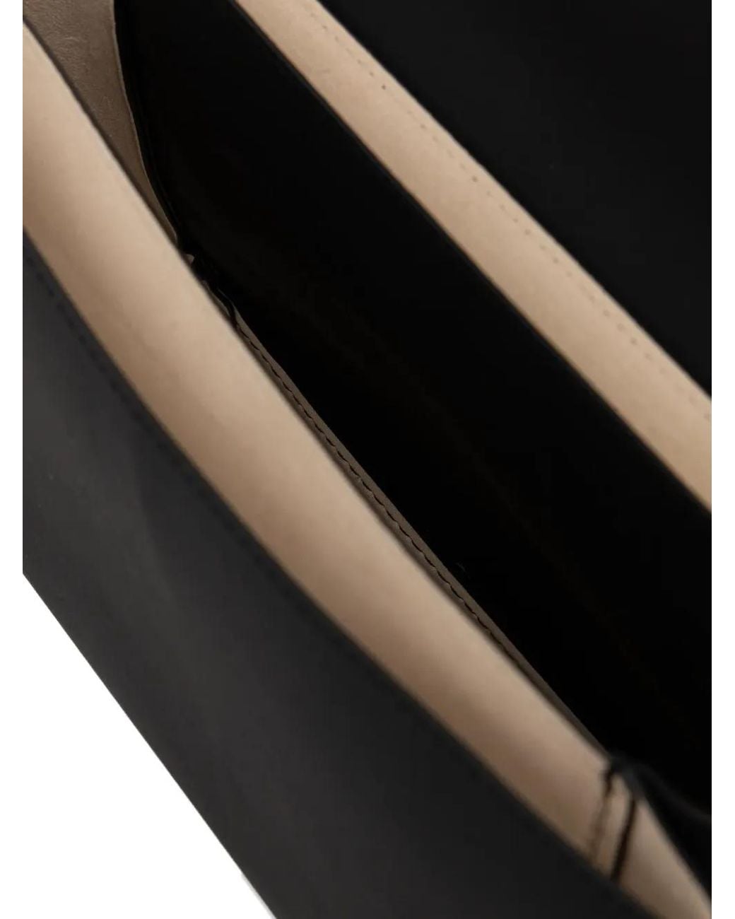 Love Moschino Black Chain-Strap Logo Cross Body Bag