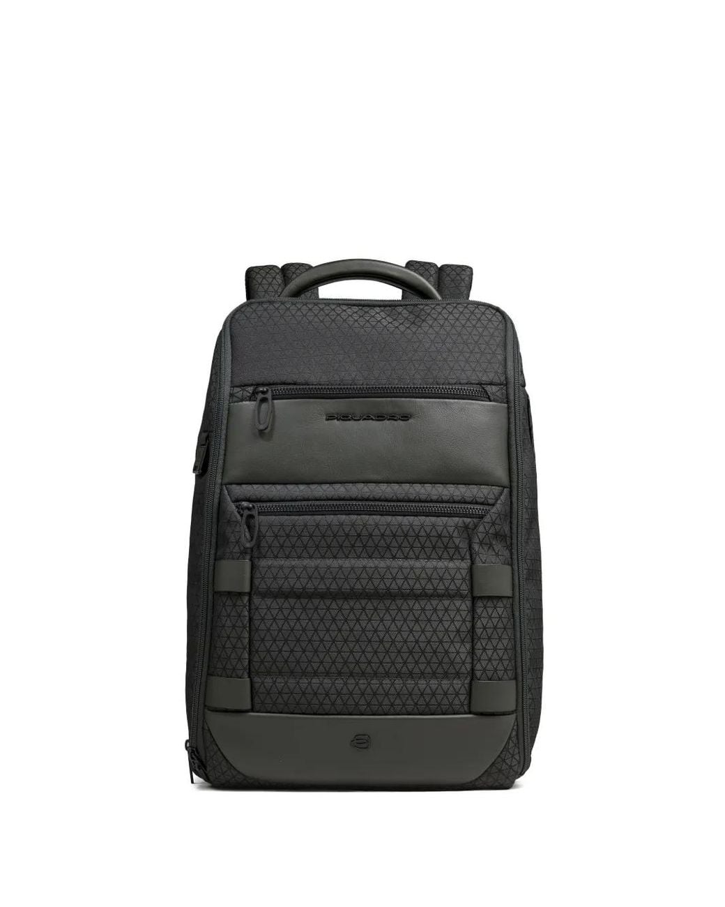 Piquadro Black Modular 2-In-1 Backpack for men