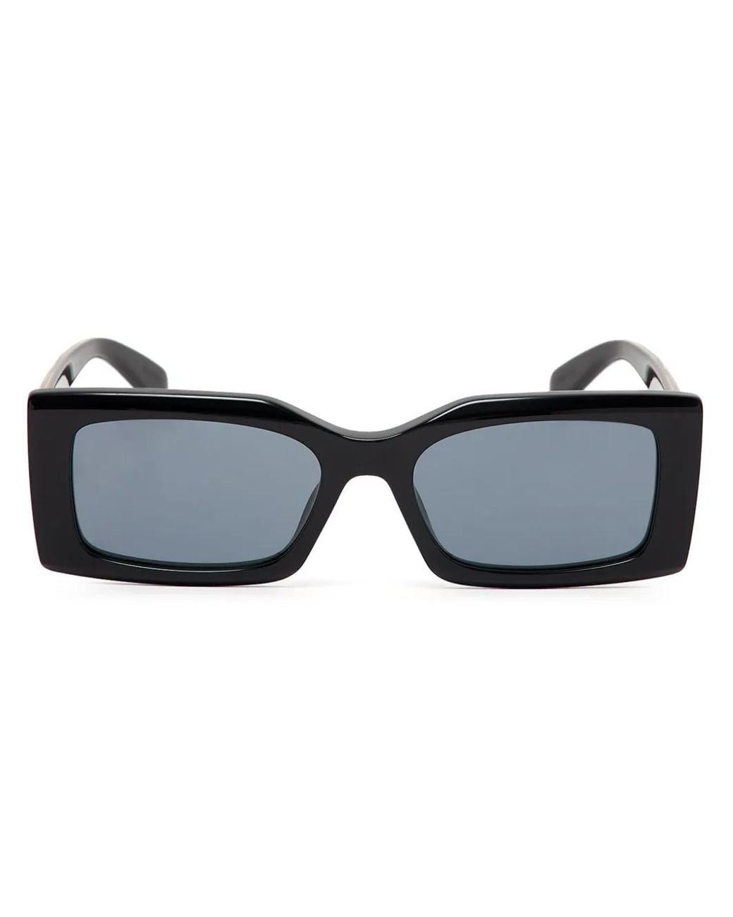 Stella McCartney Blue Rectangle-Frame Sunglasses