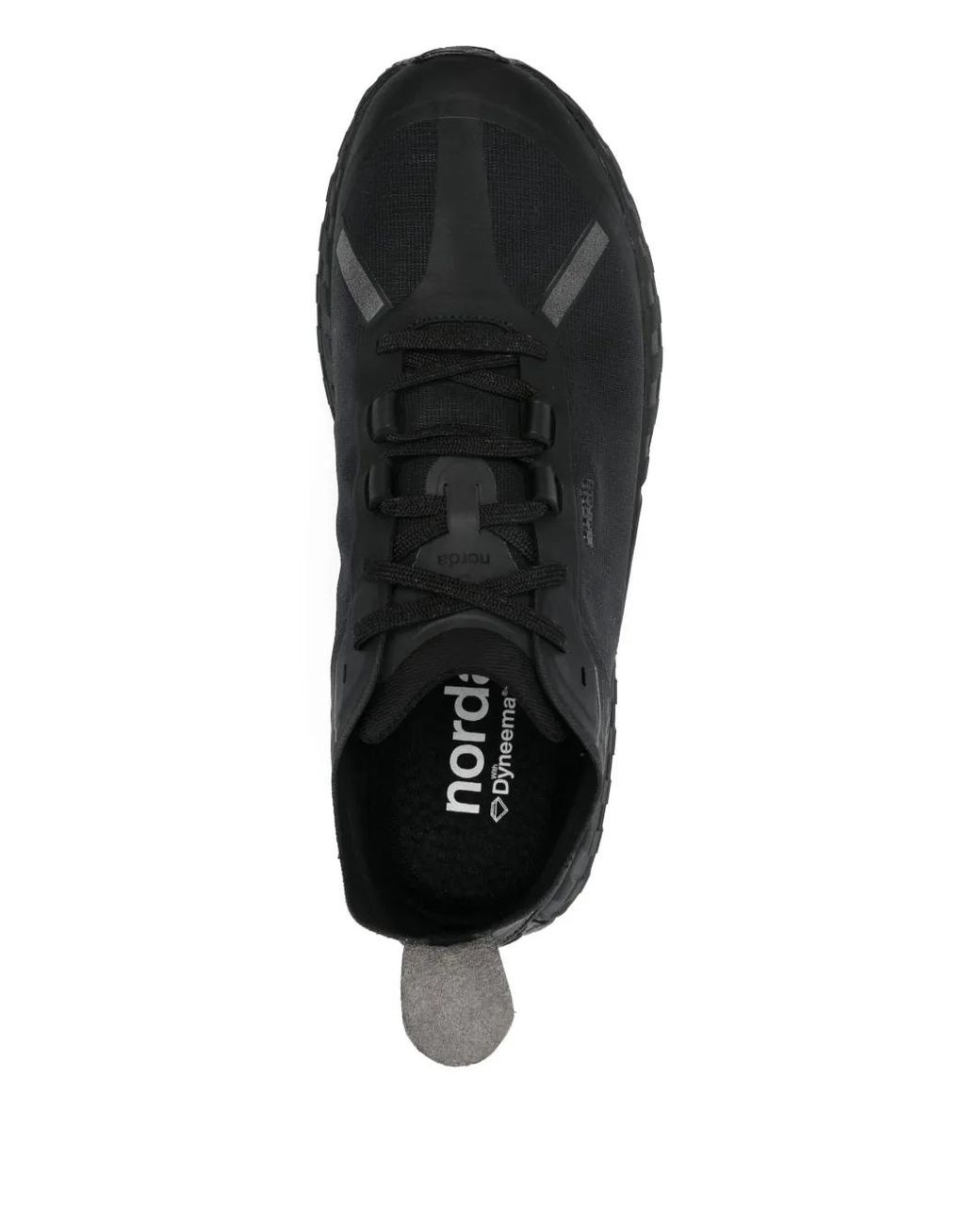 Norda Black Logo-Embellished Sneakers for men