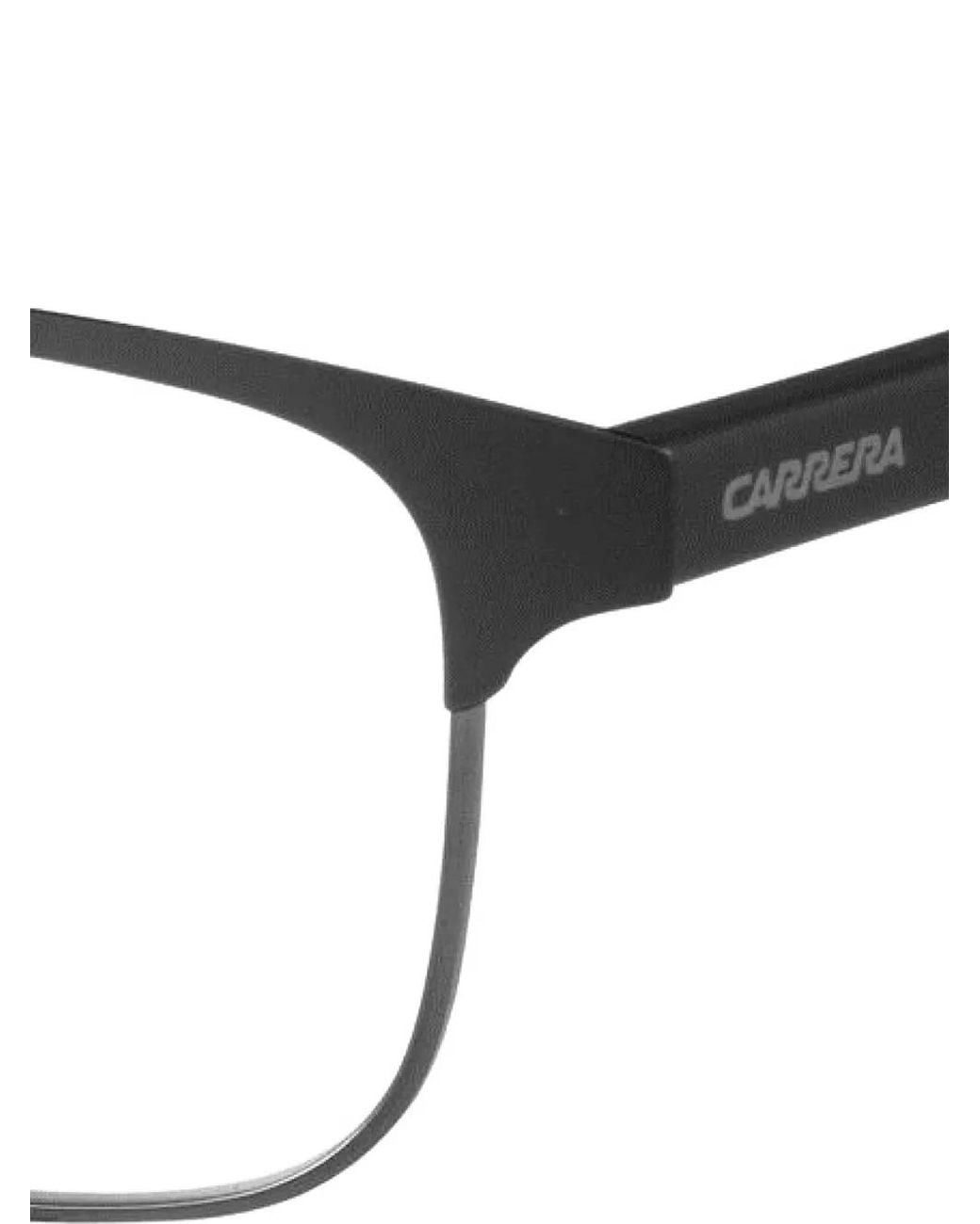 Carrera Black Rectangle-Frame Glasses