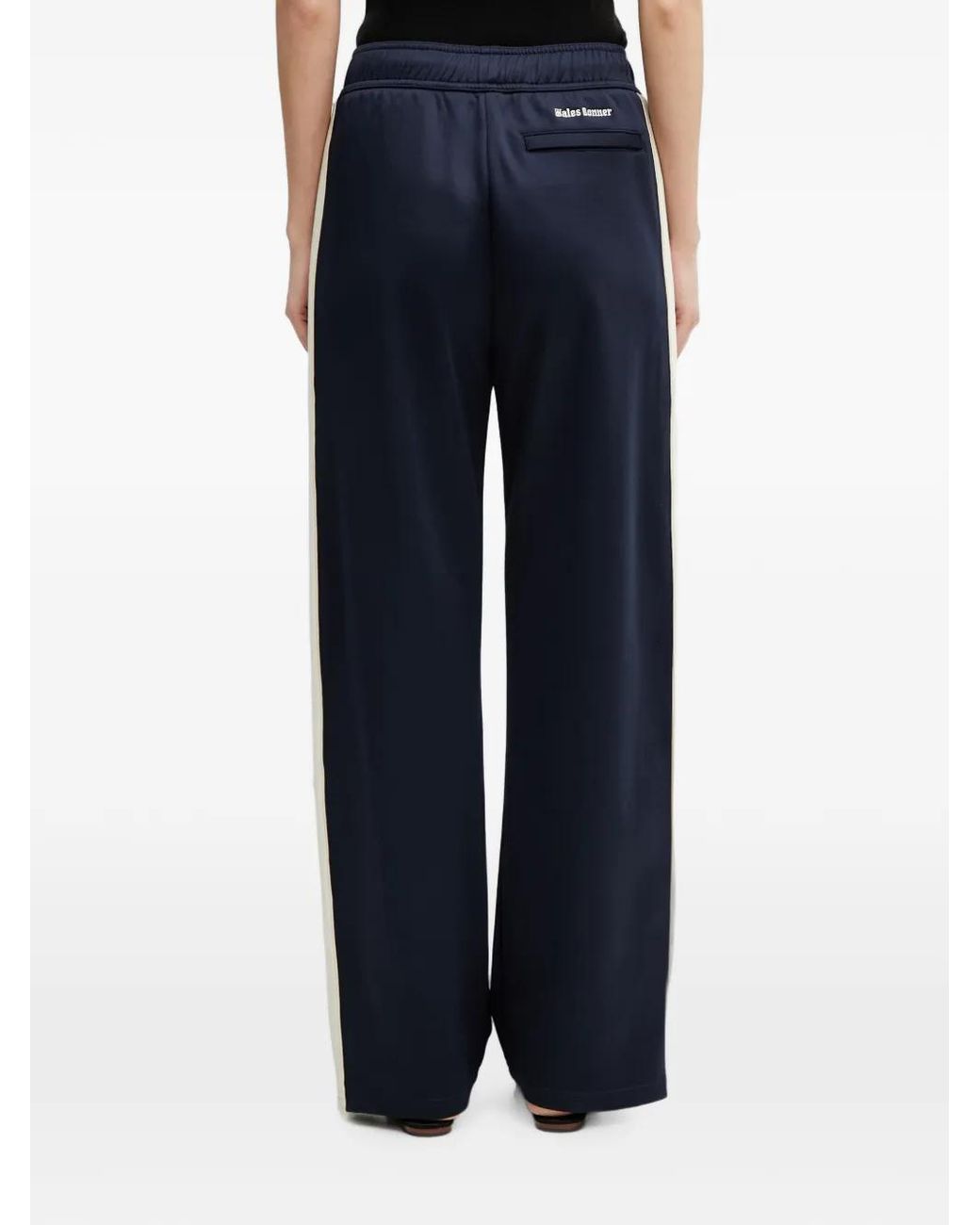 Wales Bonner Blue Anthem Side-Stripe Track Pants